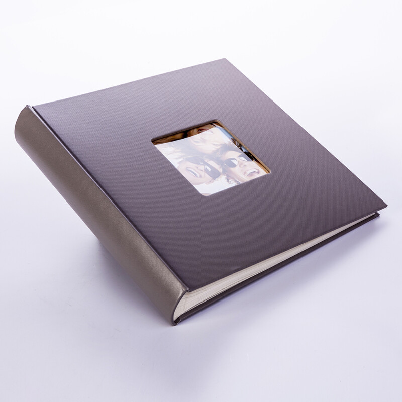 Walther FA-208-X Fun фотоальбом 100 белых страниц 30x30 серый