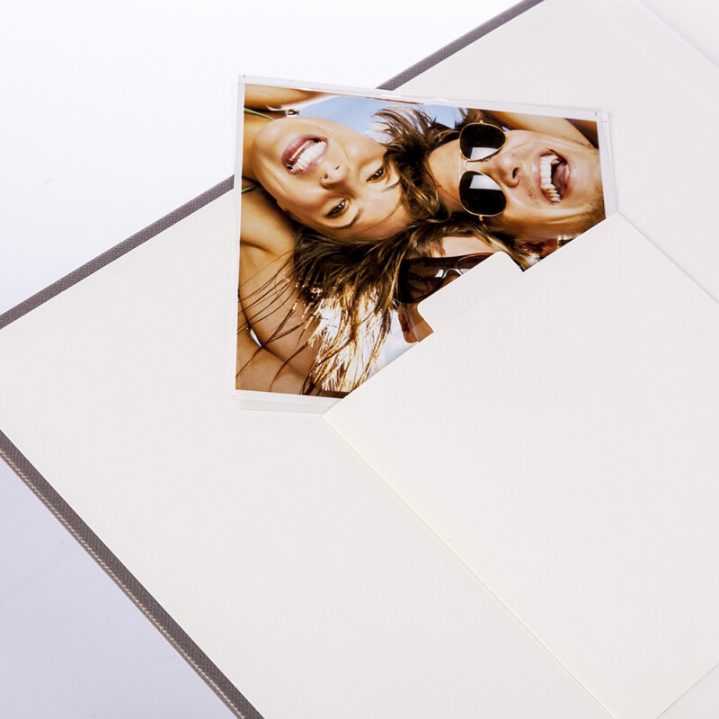 Walther FA-208-X Fun фотоальбом 100 белых страниц 30x30 серый