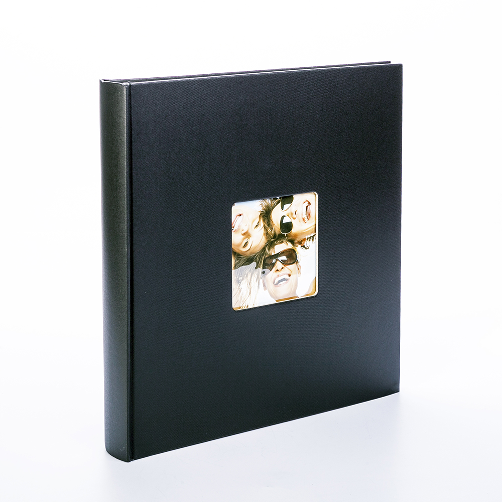 Walther SK-110-B Fun фотоальбом 50 магнитных страниц 33x34 черный