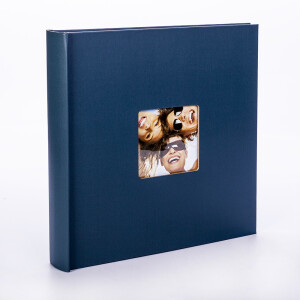Walther SK-110-L Fun фотоальбом 50 магнитных страниц 33x34 синий