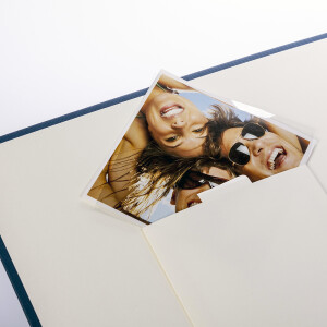 Walther SK-110-L Fun фотоальбом 50 магнитных страниц 33x34 синий