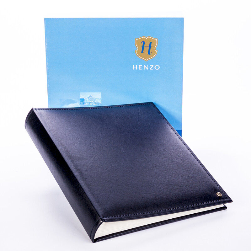 Henzo 11071 Lonzo фотоальбом 70 белых страниц 28x30.5 синий