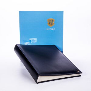 Henzo 11072 Lonzo фотоальбом 80 белых страниц 30x36.5 синий