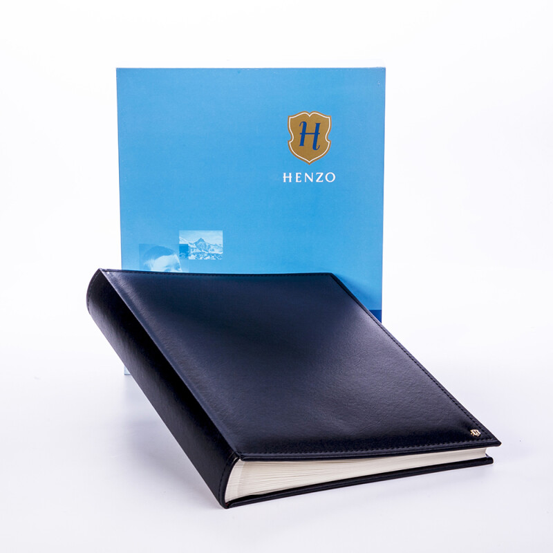 Henzo 11072 Lonzo фотоальбом 80 белых страниц 30x36.5 синий