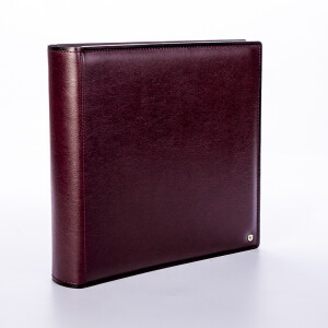 Henzo 11077 Gran Cara фотоальбом 100 белых страниц 33x31 бордовый