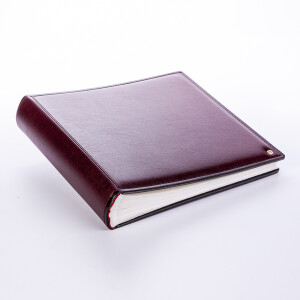 Henzo 11077 Gran Cara фотоальбом 100 белых страниц 33x31 бордовый