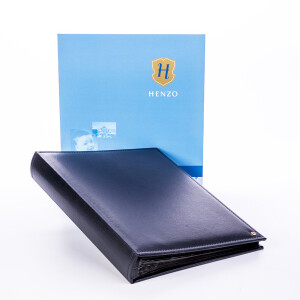 Henzo 11092 Lonzo фотоальбом 80 черных страниц 30x36.5 синий