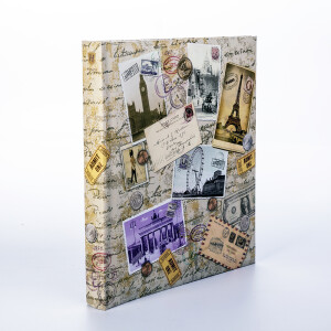 Henzo 11301 City Travel фотоальбом 60 белых страниц 28x30.5 бежевый