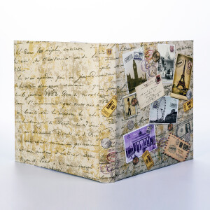 Henzo 11301 City Travel фотоальбом 60 белых страниц 28x30.5 бежевый