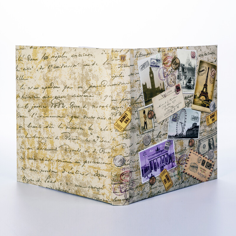 Henzo 11301 City Travel фотоальбом 60 белых страниц 28x30.5 бежевый