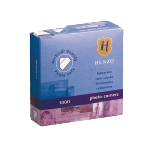 Henzo 18310 уголки белые 1000 шт.