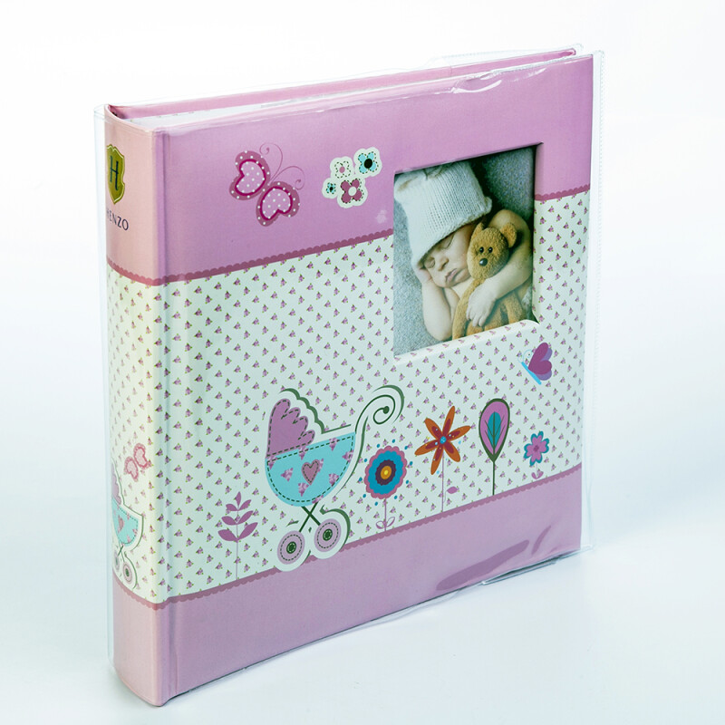 Henzo 98406 Baby Moments фотоальбом детский на 200 фото 10x15 розовый