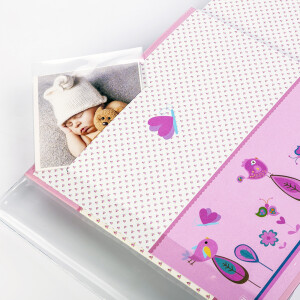 Henzo 98406 Baby Moments фотоальбом детский на 200 фото 10x15 розовый