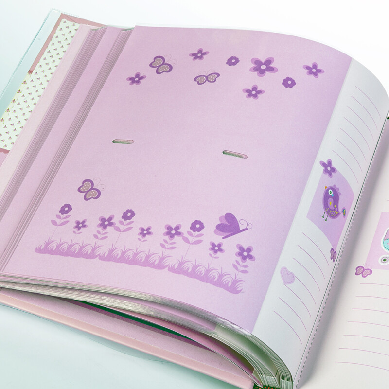 Henzo 98406 Baby Moments фотоальбом детский на 200 фото 10x15 розовый