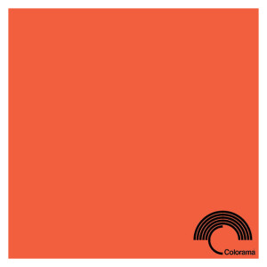 Colorama CO195 Mandarin фон бумажный 2,72х11 цвет мандариновый