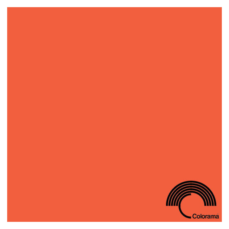 Colorama CO195 Mandarin фон бумажный 2,72х11 цвет мандариновый