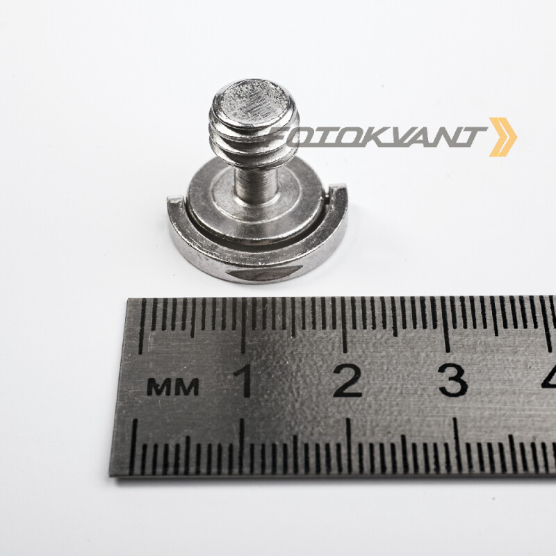 Fotokvant FLH-46 складной винт 3/8" с ушком для крепления камеры на штативы и моноподы