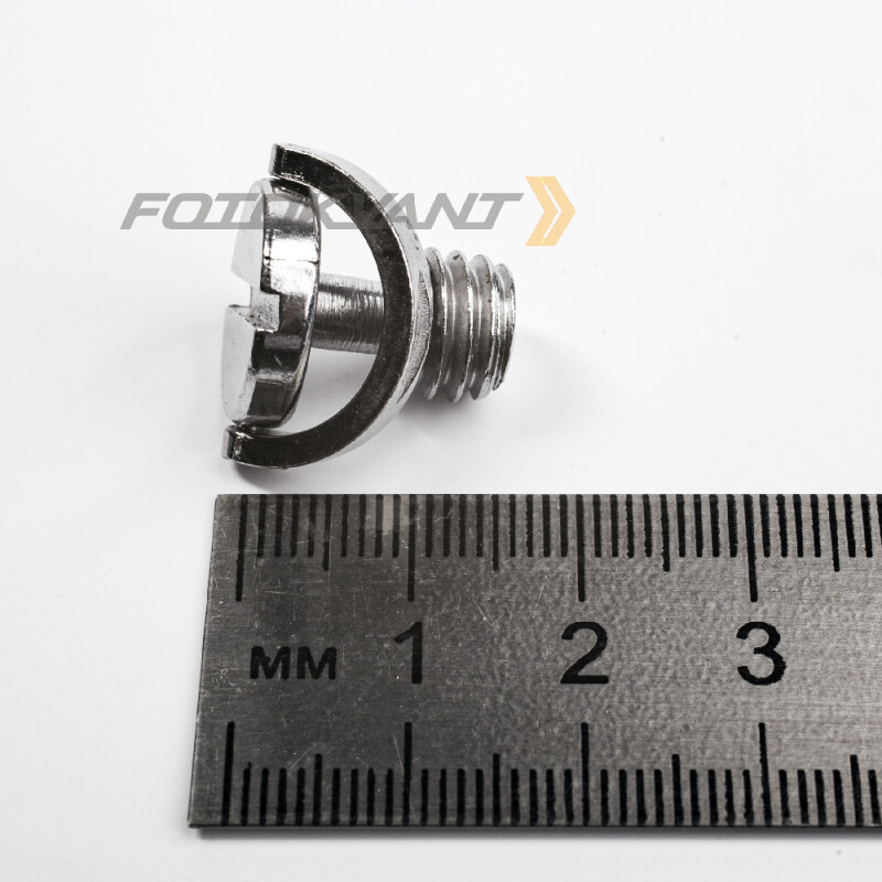 Fotokvant FLH-46 складной винт 3/8" с ушком для крепления камеры на штативы и моноподы