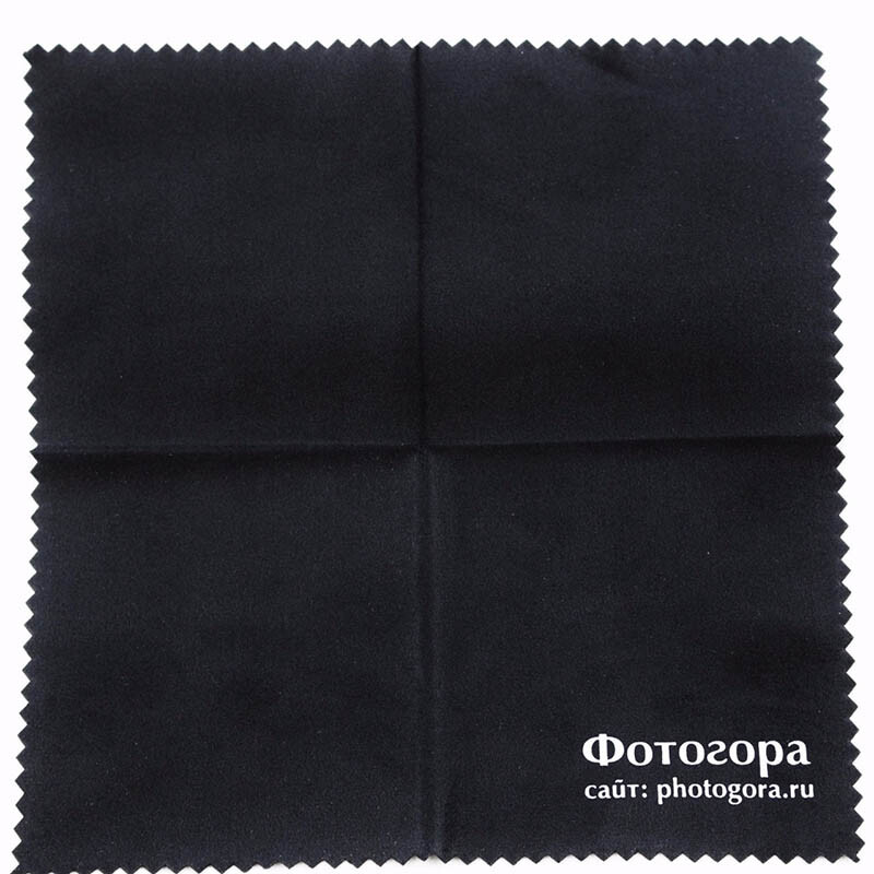 Fotokvant CLS-01 салфетка из микрофибры черная 15х15 см