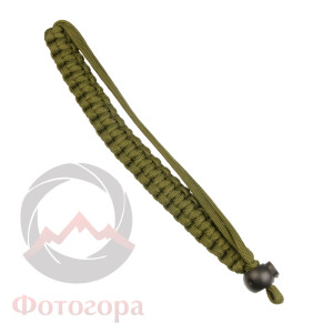 Fotokvant STR-02 ремень для фотоаппарата кистевой зеленый