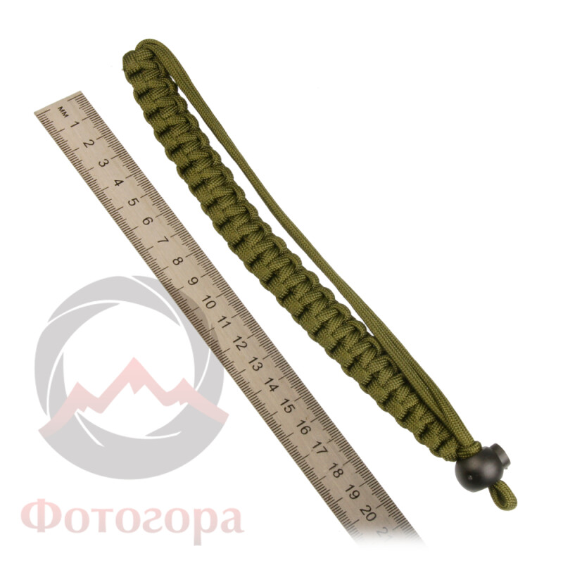 Fotokvant STR-02 ремень для фотоаппарата кистевой зеленый