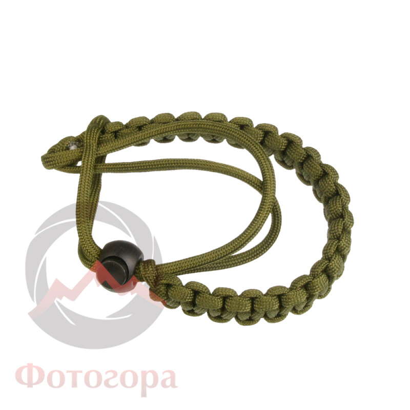 Fotokvant STR-02 ремень для фотоаппарата кистевой зеленый