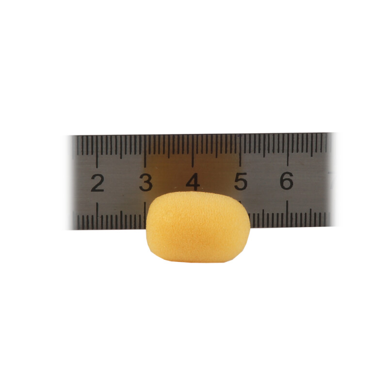 Fotokvant MZ-19Y ветрозащита для петличного микрофона желтая