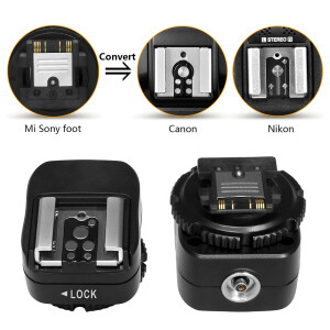 Fotokvant TF-334 переходник-адаптер с Sony на Canon/Nikon