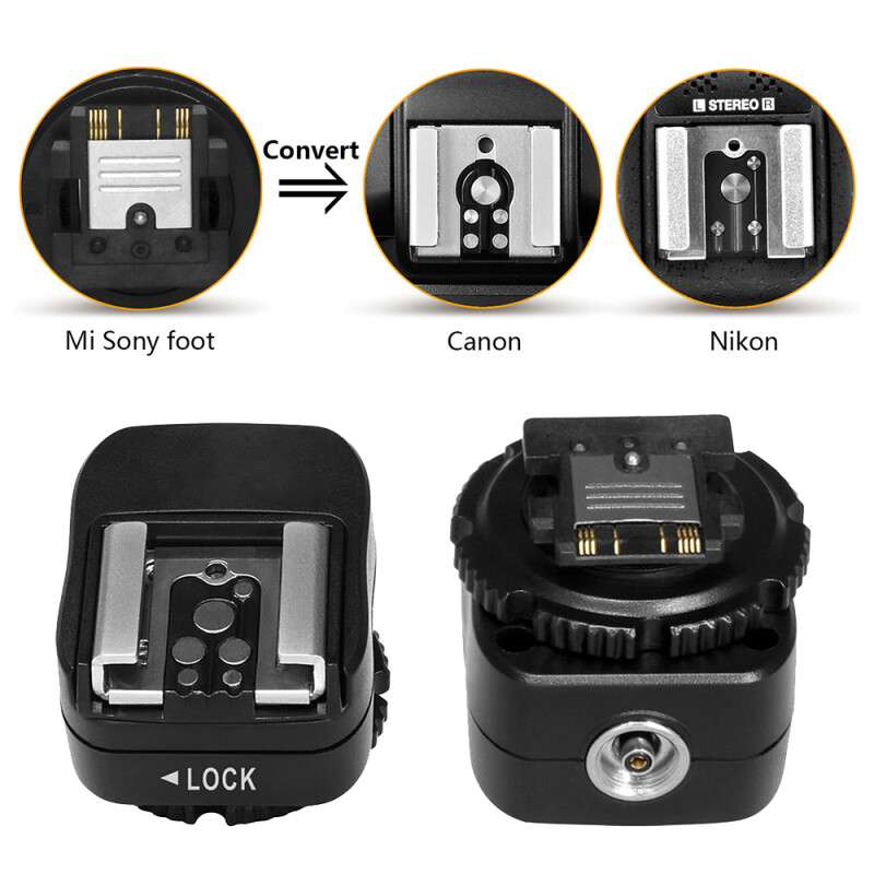 Fotokvant TF-334 переходник-адаптер с Sony на Canon/Nikon