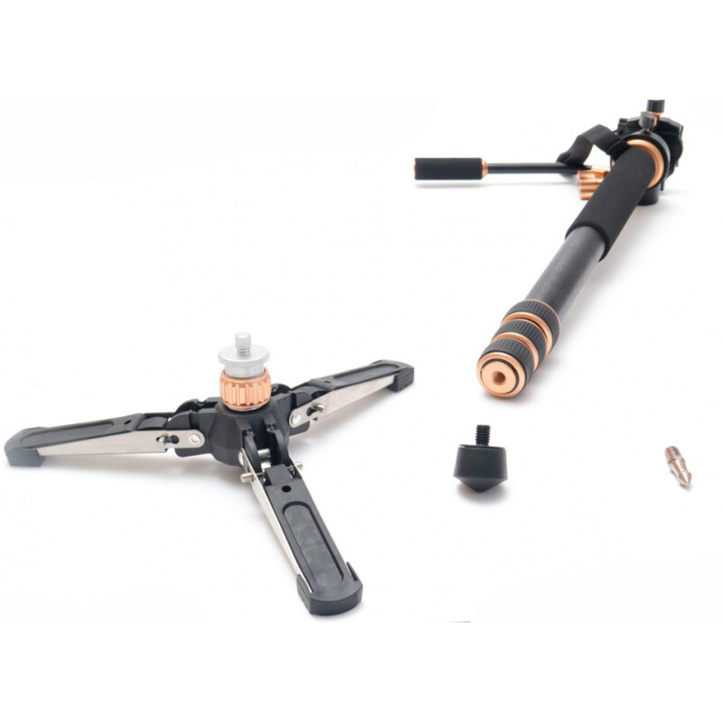 Fujimi FM333LH алюминиевый монопод 166 см с 3-точечным упором и видеоголовой