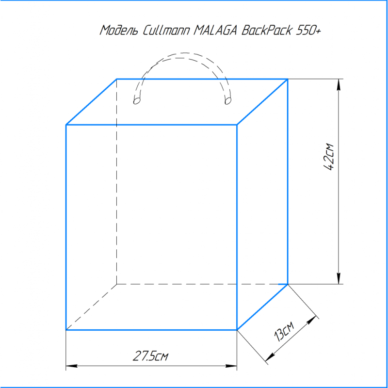 Cullmann MALAGA BackPack 550+ рюкзак для фото- видеооборудования черный