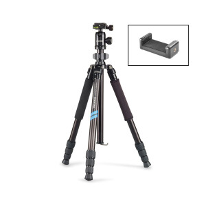 Cullmann MUNDO 525M SmartKit black штатив c функцией монопода и адаптером для смартфона