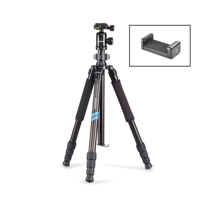 Cullmann MUNDO 525M SmartKit black штатив c функцией монопода и адаптером для смартфона