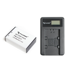 Fujimi FBLP-E17 950 mAh + FJ-UNC-LPE17 аккумулятор для фото- и видеокамер и зарядное устройство