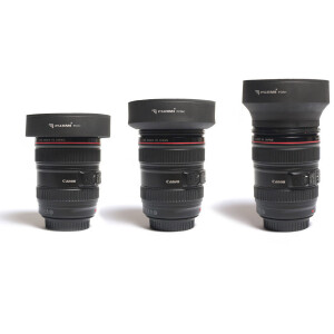 Fujimi FCRH62 трехступенчатая резиновая складная бленда на резьбу 62 мм