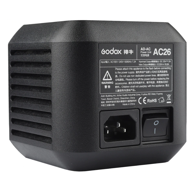 Godox AC-26 сетевой адаптер для моноблока Witstro AD600pro