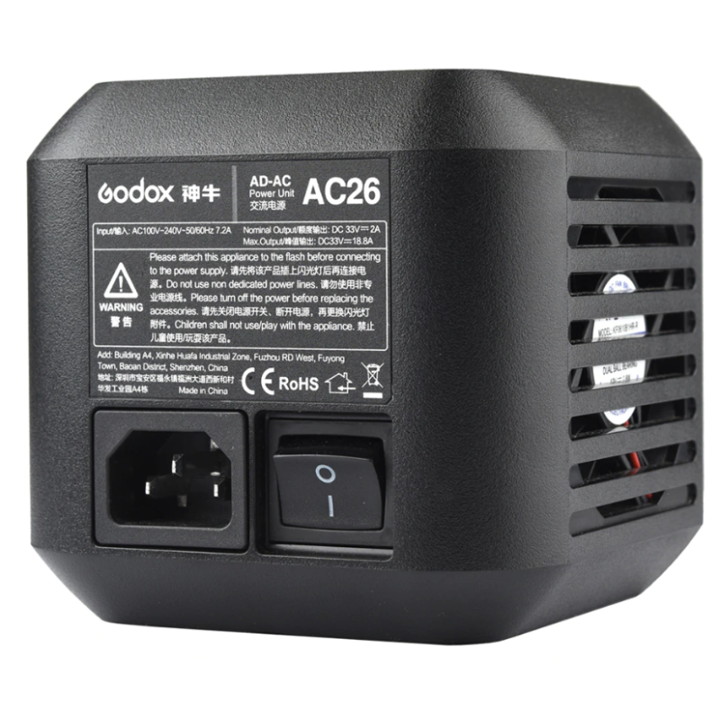 Godox AC-26 сетевой адаптер для моноблока Witstro AD600pro