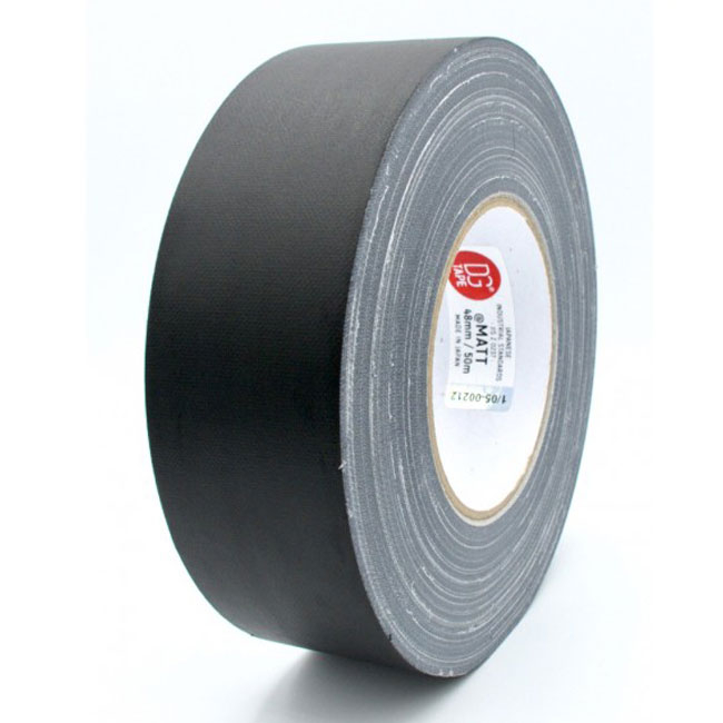DGTape MATT Gaffa Tape Black тейп матовый черный 48 мм x 50 м