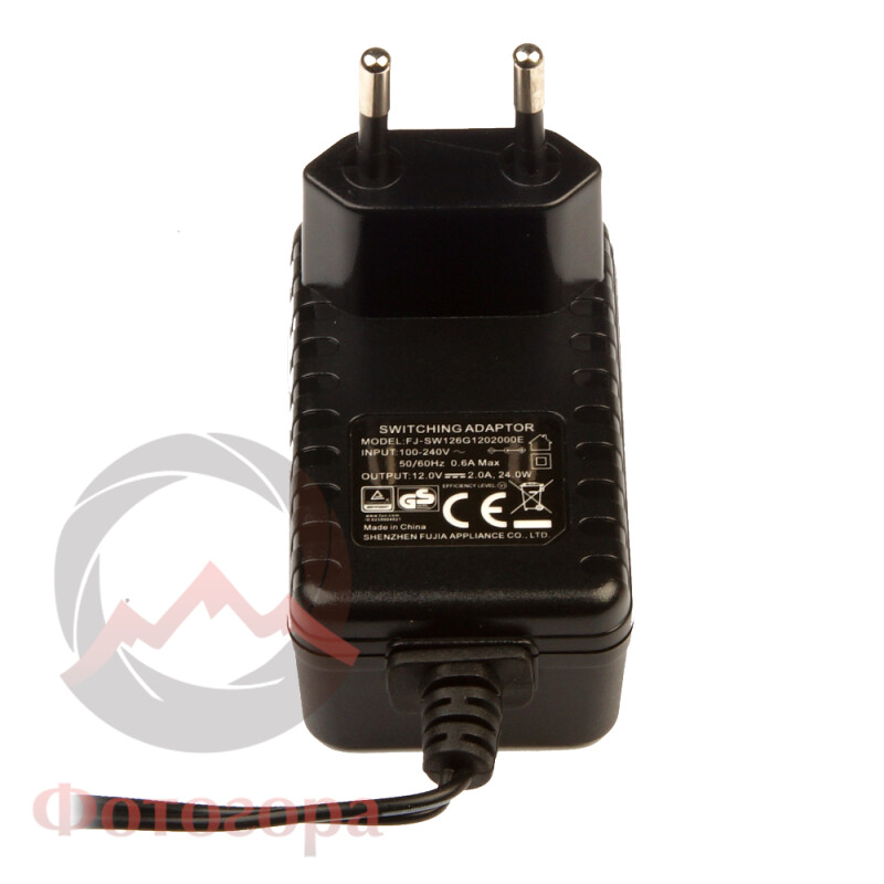 YongNuo FJ-SW1202000E сетевой адаптер 12В 2А 24Вт