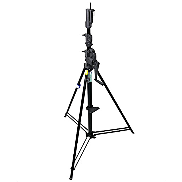 Kupo 483BT 3 SCT Wind-Up Stand w/Auto Self-Locking Device Black стойка с редукторной колонной