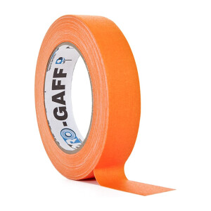 DGTape UM Gaffa Tape Orange Fluorescent тейп ультраматовый оранжевый 24 мм x 50 м