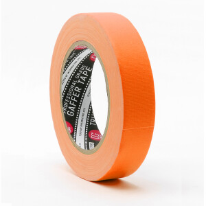 DGTape UM Gaffa Tape Orange Fluorescent тейп ультраматовый оранжевый 24 мм x 50 м