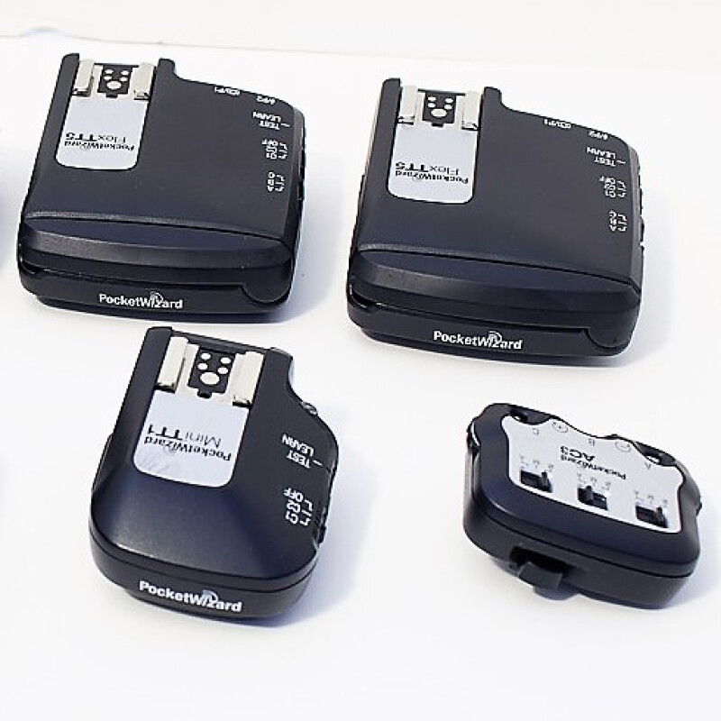 PocketWizard TT1+2хTT5+AC3-N комплект радиосинхронизаторов для Nikon большой