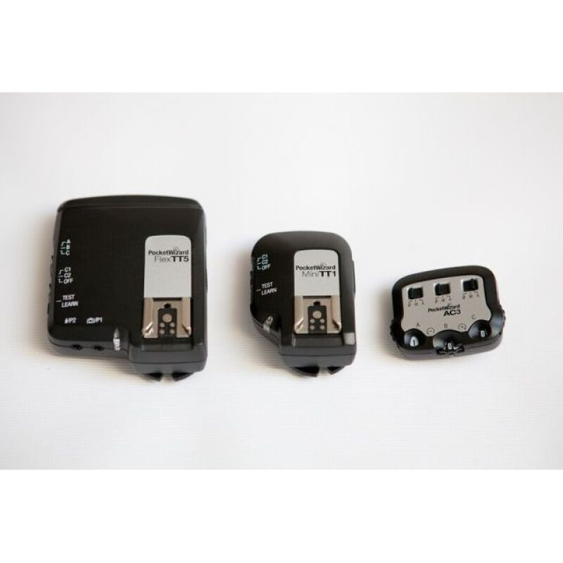 PocketWizard TT1+TT5+AC3-N комплект радиосинхронизаторов для Nikon малый