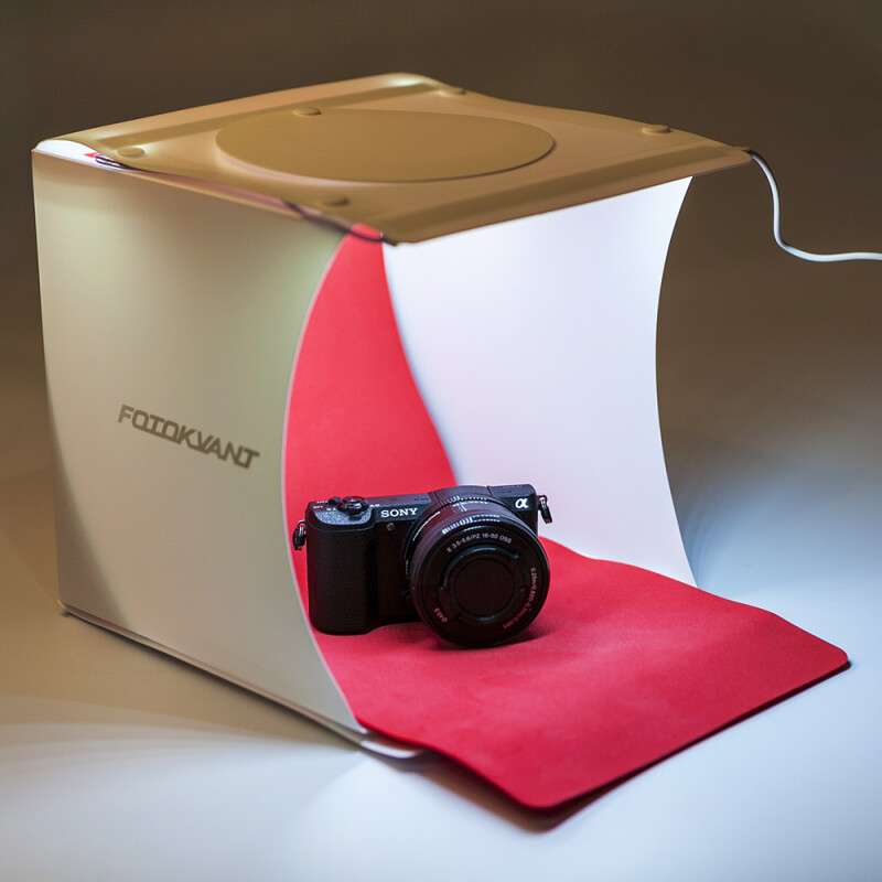 Fotokvant BP-0204 RED фон для фотобокса BOX-22/23 LED красный