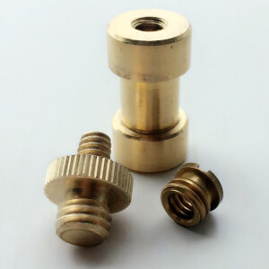 Fotokvant FLH-KIT-02L комплект адаптеров и переходников для установки студийных аксессуаров латунь