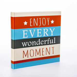 Walther FA-336-E Moments фотоальбом 100 белых страниц 30x30 оранжевый