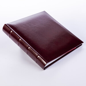 Walther FA-371-R Classic фотоальбом 60 белых страниц 26x25 бордовый