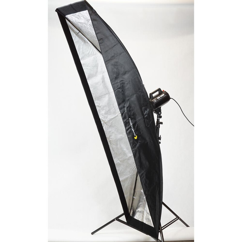 Fotokvant SB-30160BW-G стрипбокс 30х160 см с сотами с байонетом Bowens