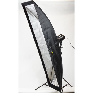 Fotokvant SB-40200BW-G стрипбокс 40х200 см с сотами с адаптером Bowens